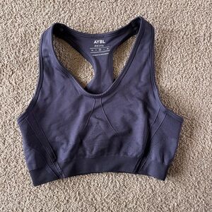 AYBL Navy Racerback Sports Bra